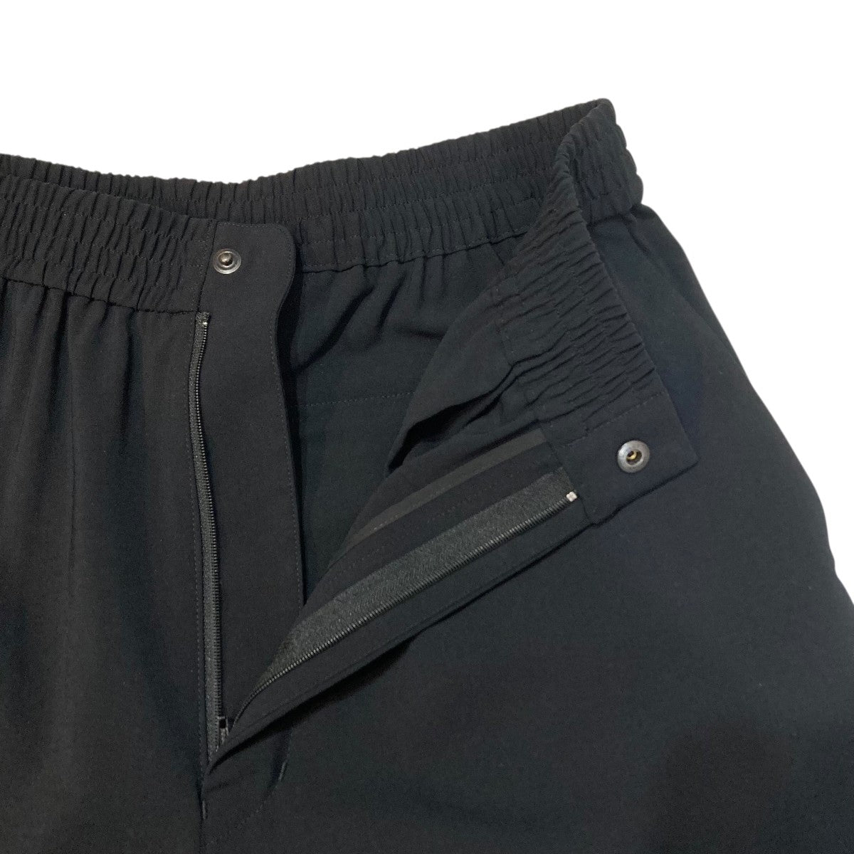 HYKE(ハイク) STRETCH WIDE LEG PANTSイージーパンツ222-13190 222