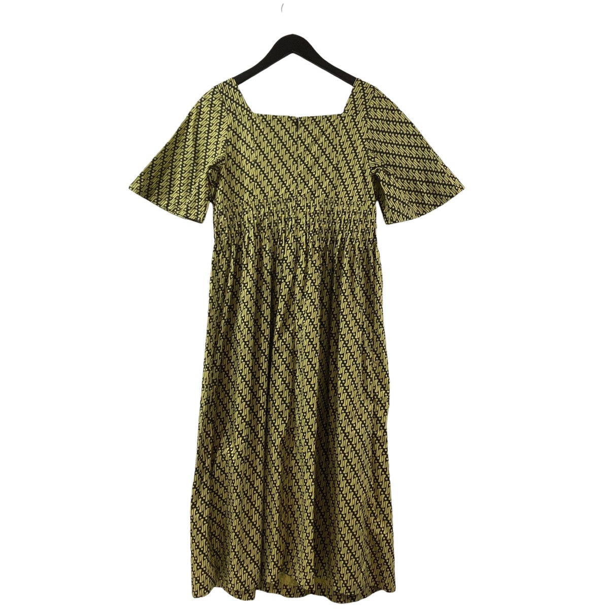 Geometric Pattern Sleeve Dress半袖ワンピース020441SK2