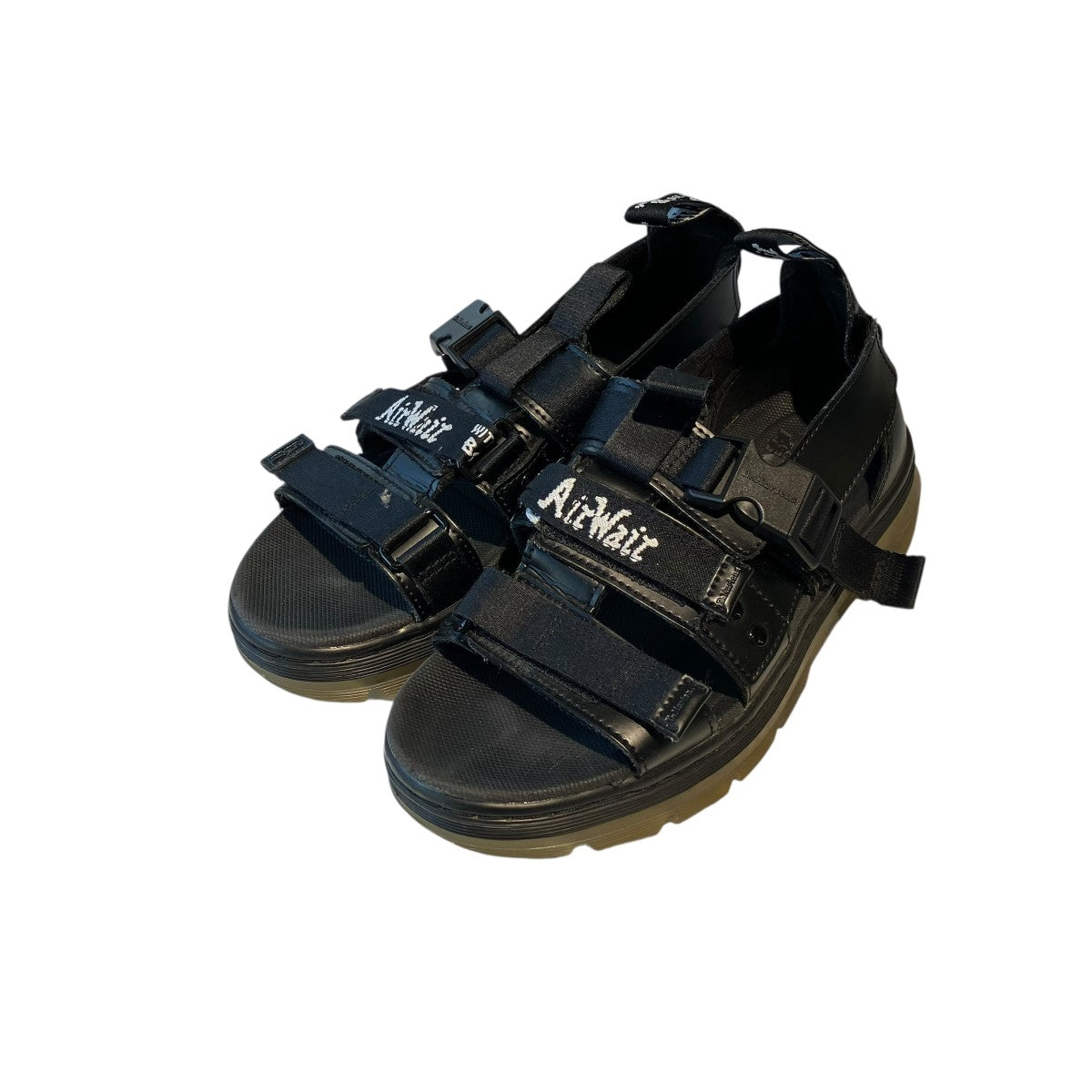 Dr．Martens TRACT PEARSON BLACK Kiev+WEBBINGサンダル27298001 古着・中古-1枚目のアイテム画像