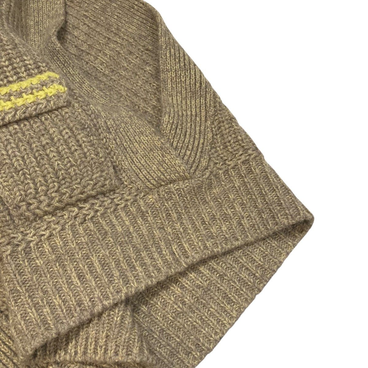 FUMIKA UCHIDA(フミカウチダ) 3G Mix Shetland OVER VESTVネックニット