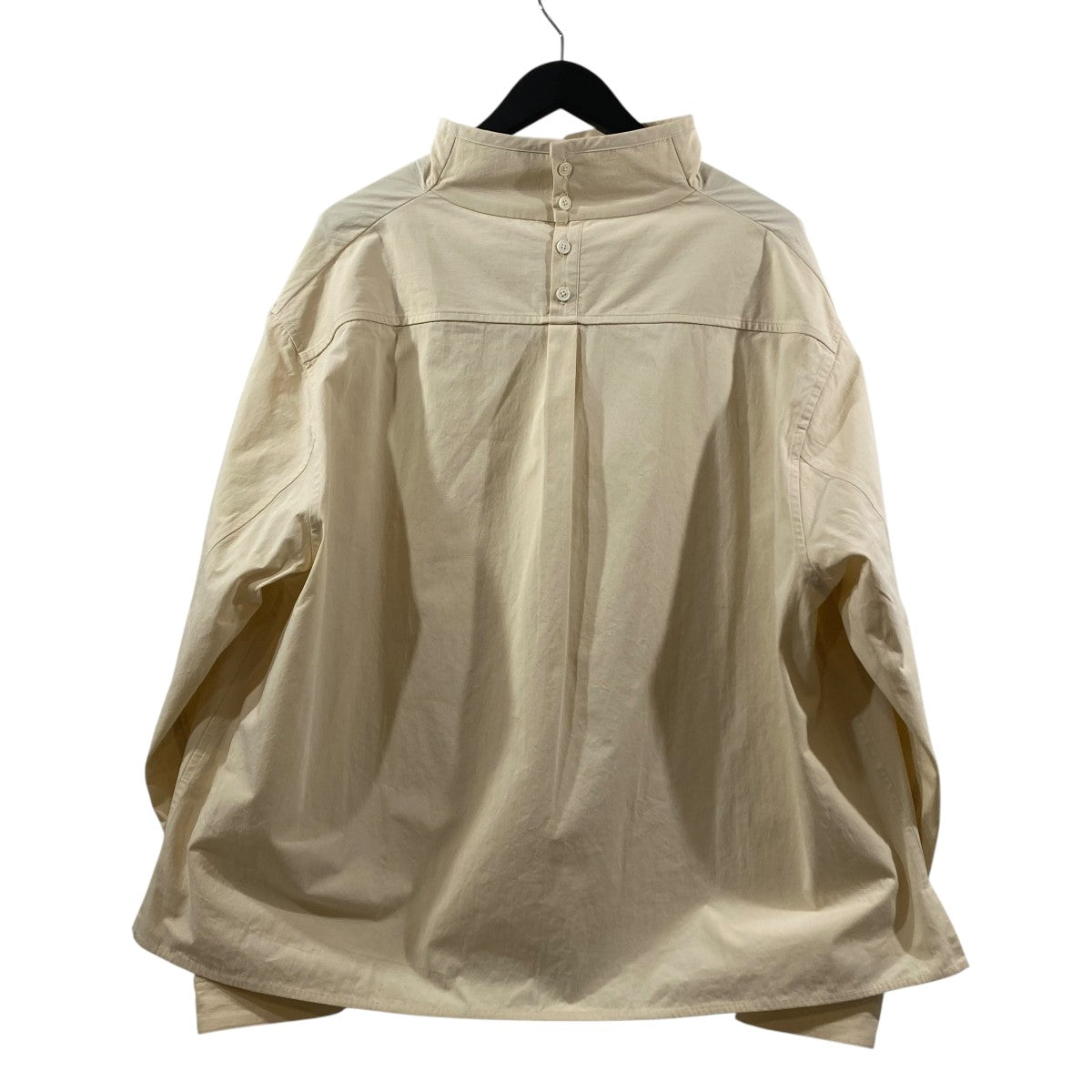 PULLOVER OVERSIZED SHIRT スタンドカラープルオーバーシャツ N-23A-014
