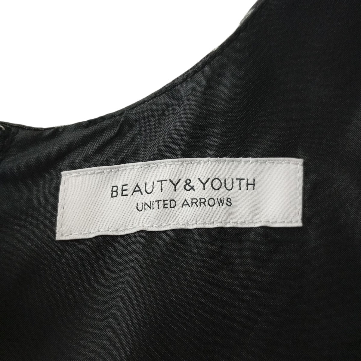 BEAUTY＆YOUTH UNITED ARROWS チェックノースリーブワンピース1626-104-4107 古着・中古-3枚目のアイテム画像