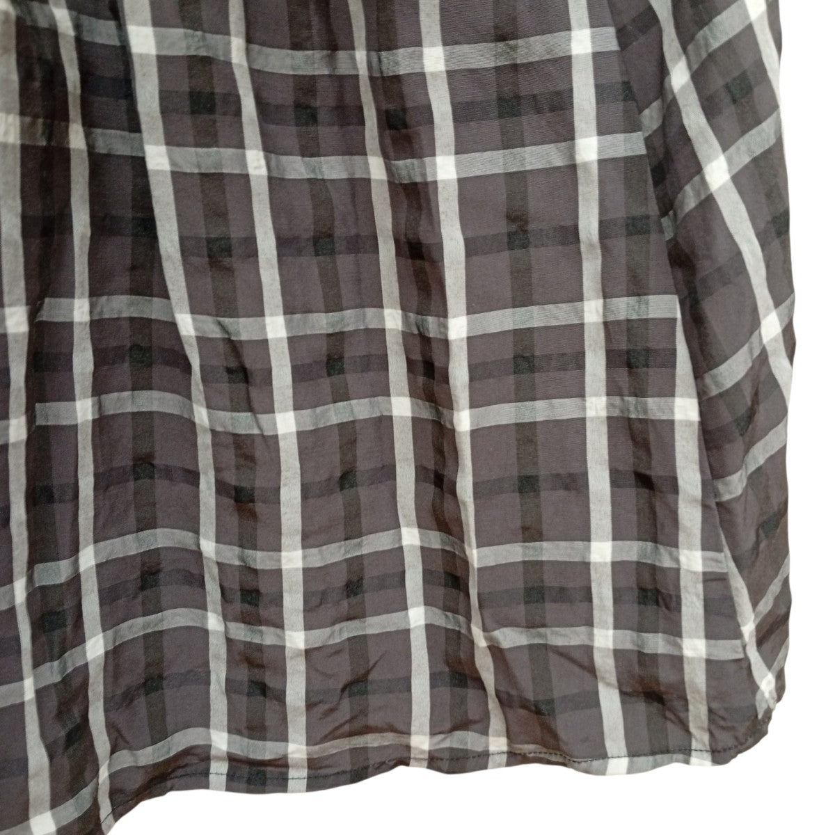 BEAUTY＆YOUTH UNITED ARROWS チェックノースリーブワンピース1626-104-4107 古着・中古-8枚目のアイテム画像