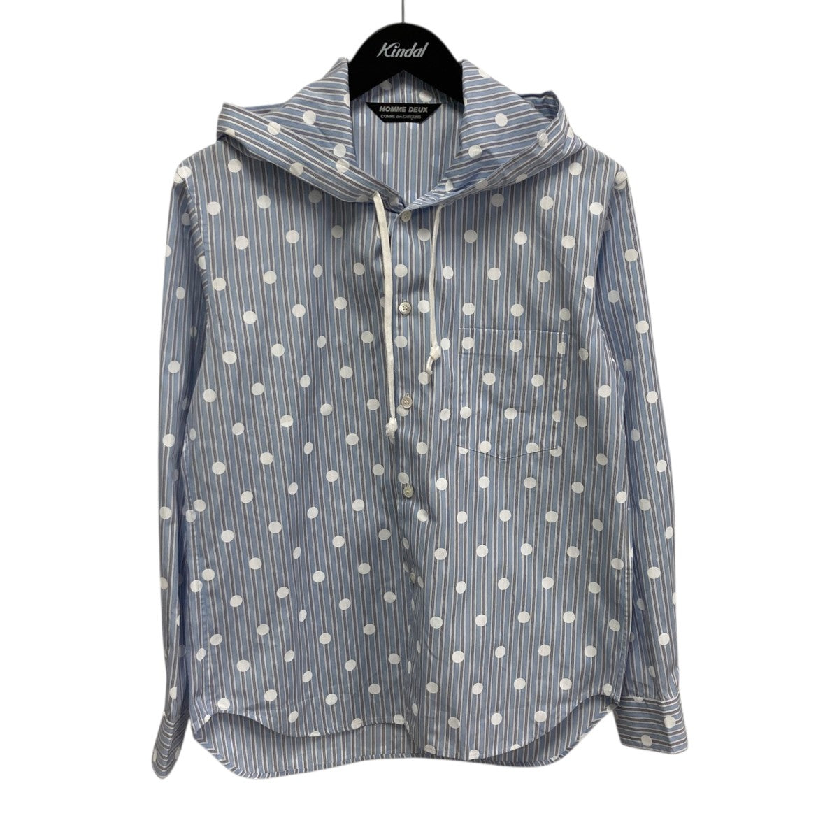 【極美品】　24SS　コムデギャルソンオムドゥ　フード付きシャツ 極美品】 24SS コムデギャルソンオムドゥ フード付きシャツ