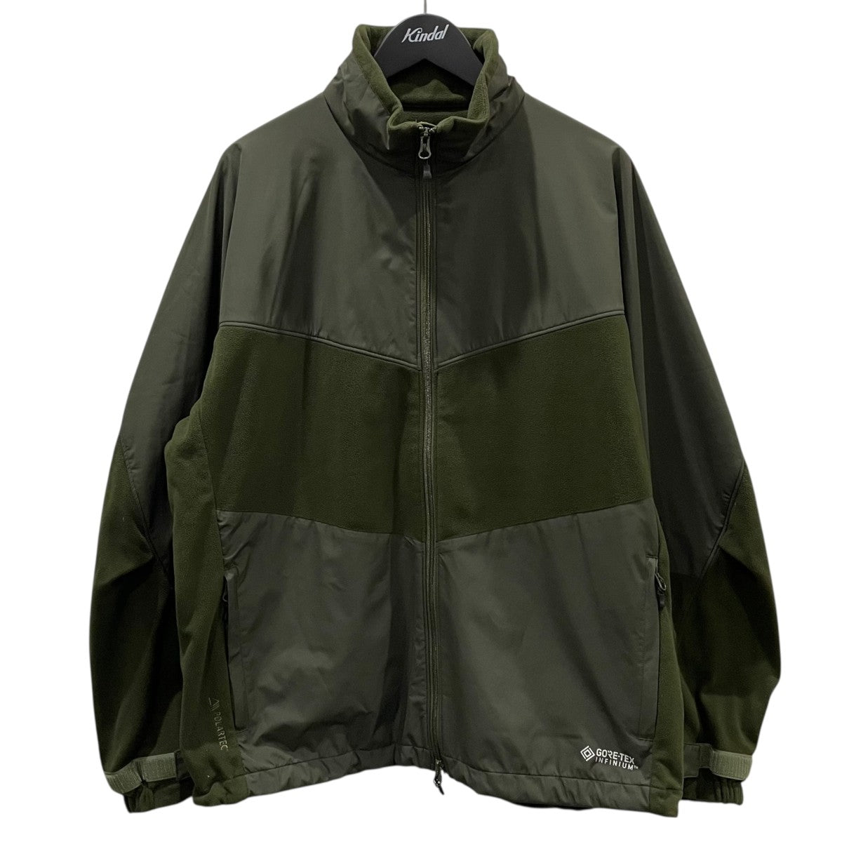 D-VEC×ALMOSTBLACK ジップアップジャケット GORE-TEX INFINIUM 2L