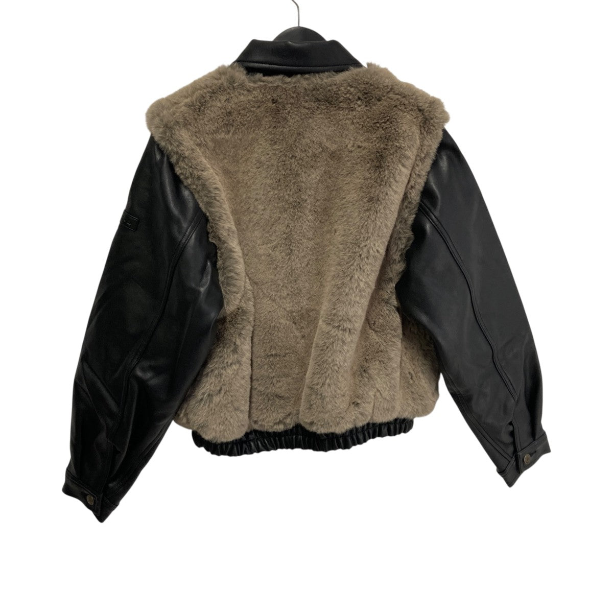 X-girl(エックスガール) FAUX FUR CONVERTIBLE JACKETレザージャケット