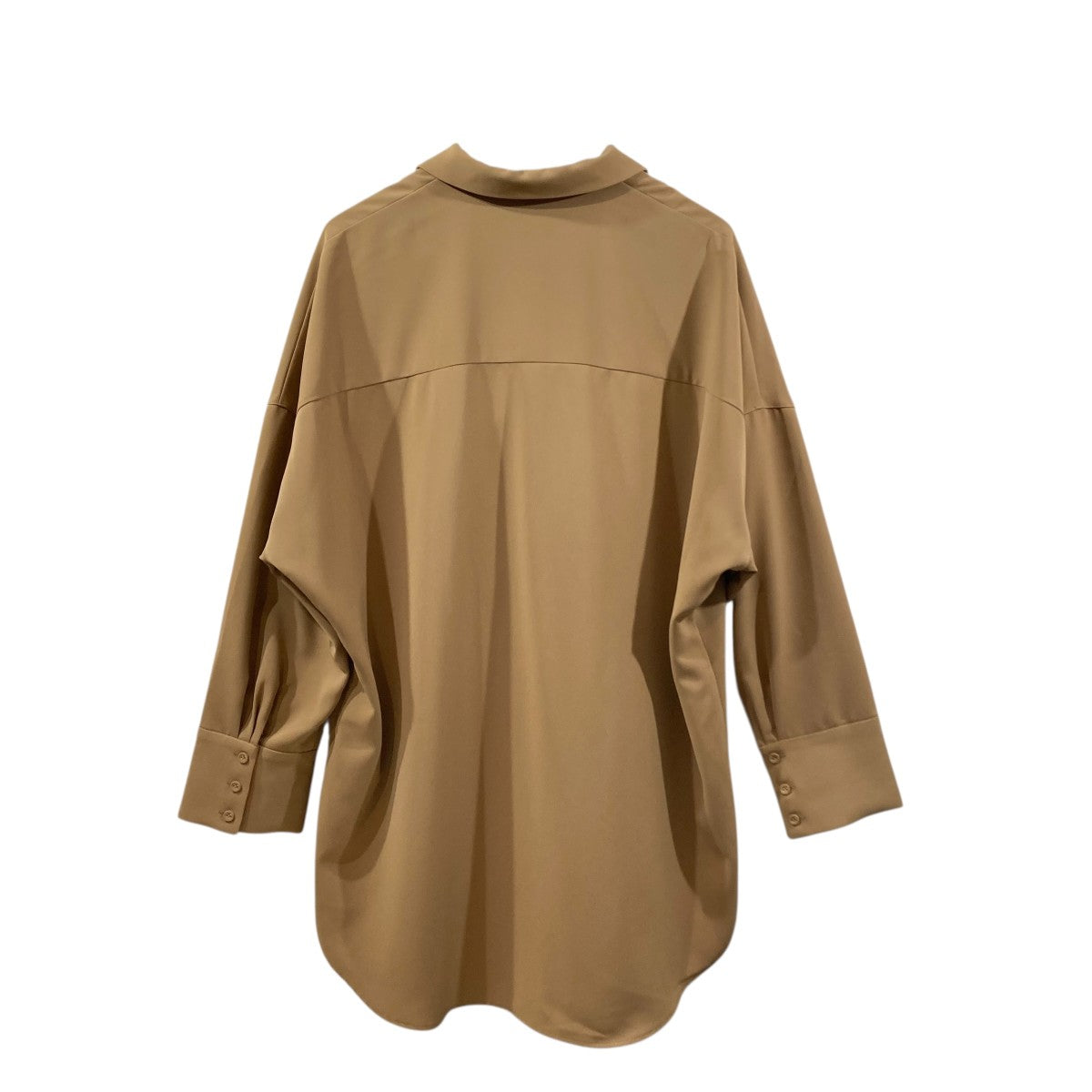 Long light round shirt長袖ブラウス460ISL30-1801-1