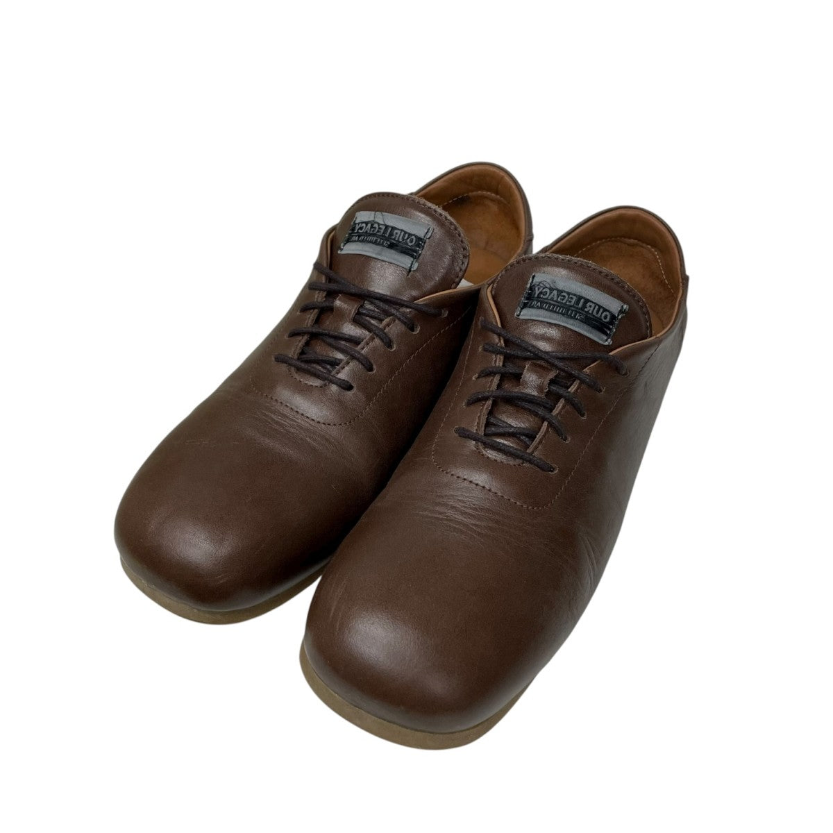 Sneak In Castagno Satin Bovineレザー スニーカーA2257SCB