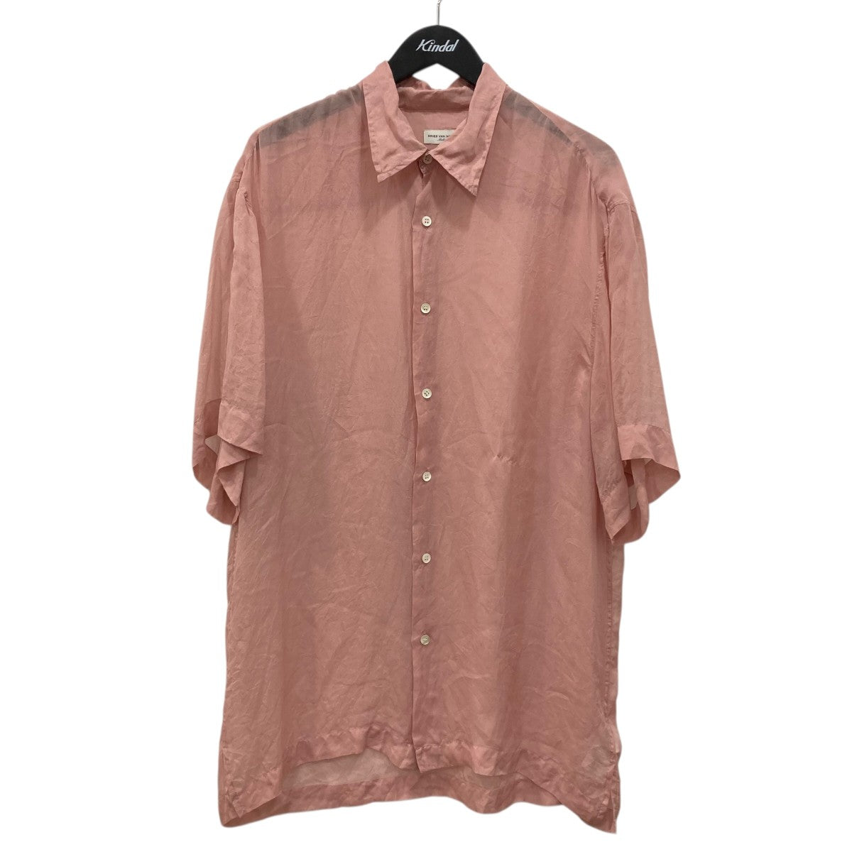 DRIES VAN NOTEN Silk Shirt半袖シャツ 古着・中古-1枚目のアイテム画像