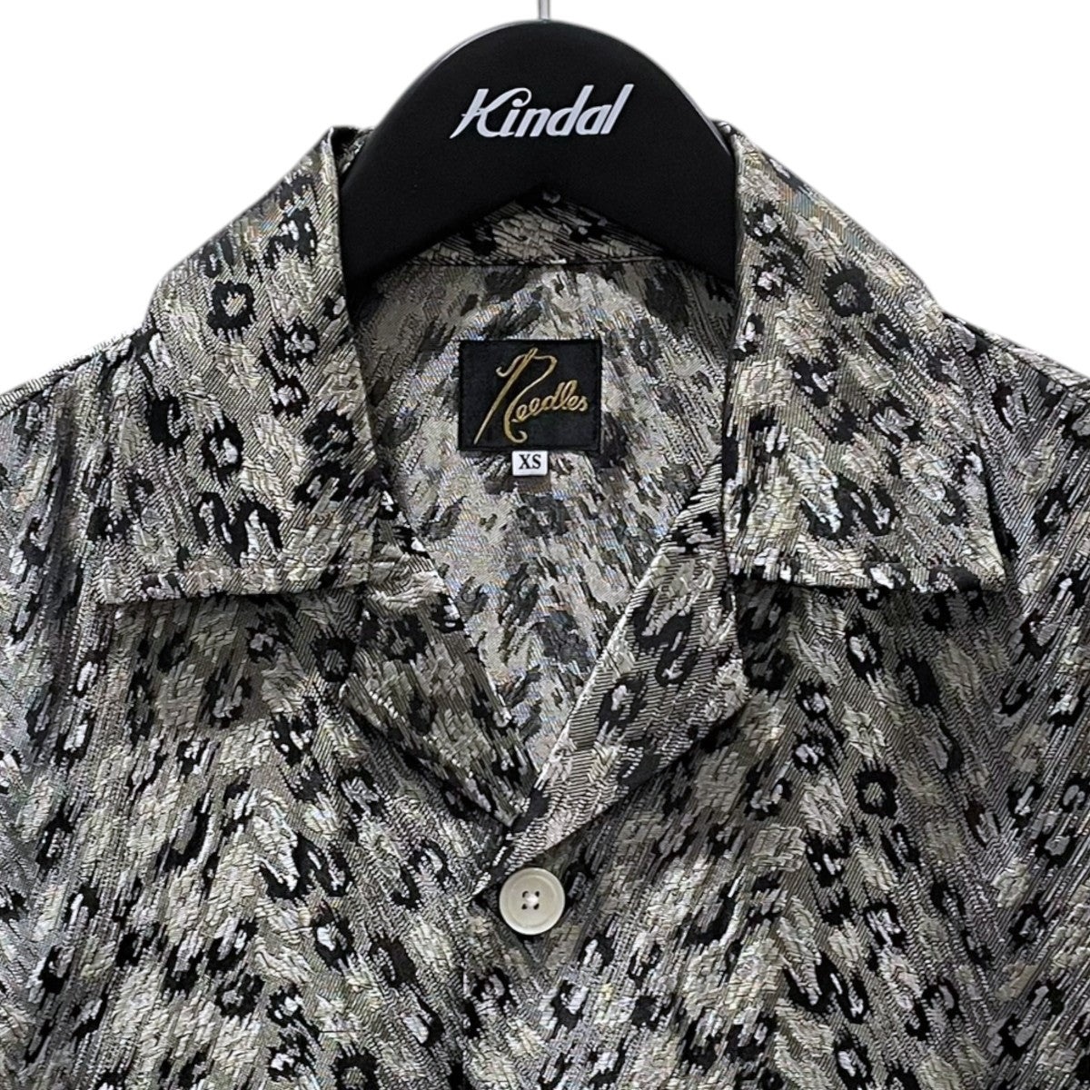 Needles(ニードルズ) 21SS レオパード柄オープンカラー半袖シャツ