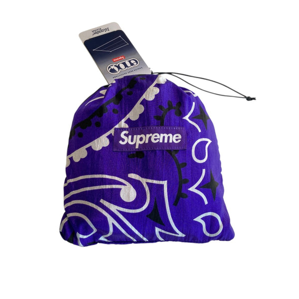 その他 supreme eno er nylon blanket Supreme(シュプリーム) ENO Islander Nylon Blanketロゴブランケット