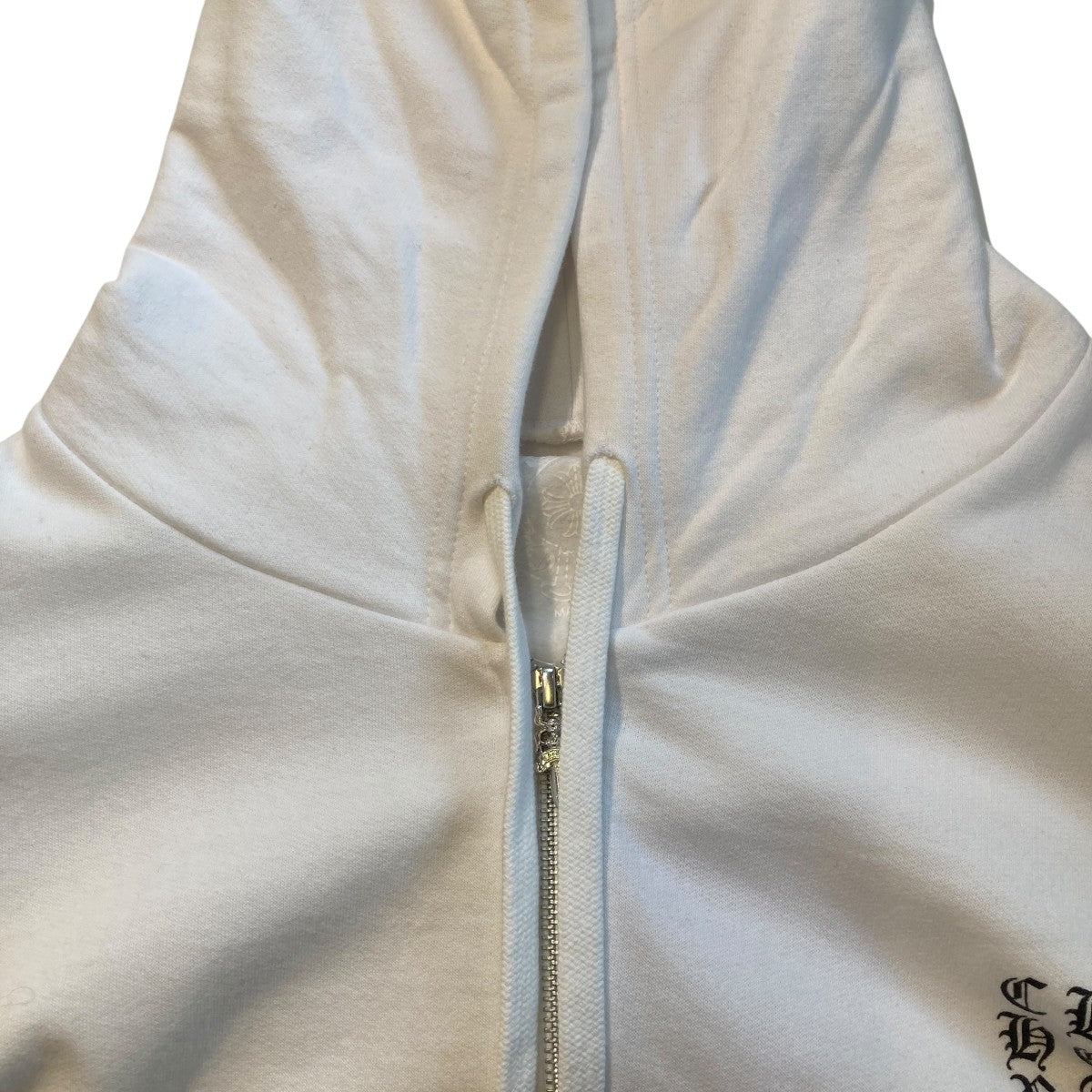 CHROME HEARTS(クロムハーツ) SWTSHRT HD ZIPジップパーカー ホワイト