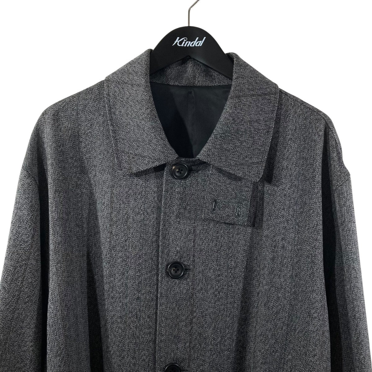 週末セールstein OVER SLEEVE INVESTIGATED コート ssstein / シュタイン】OVERSIZED INVESTIGATED COAT - GREY