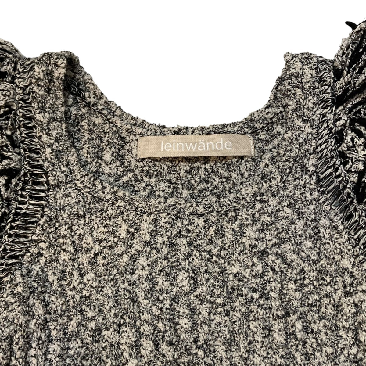 Hand Fringe Knit Topsニット0224010511