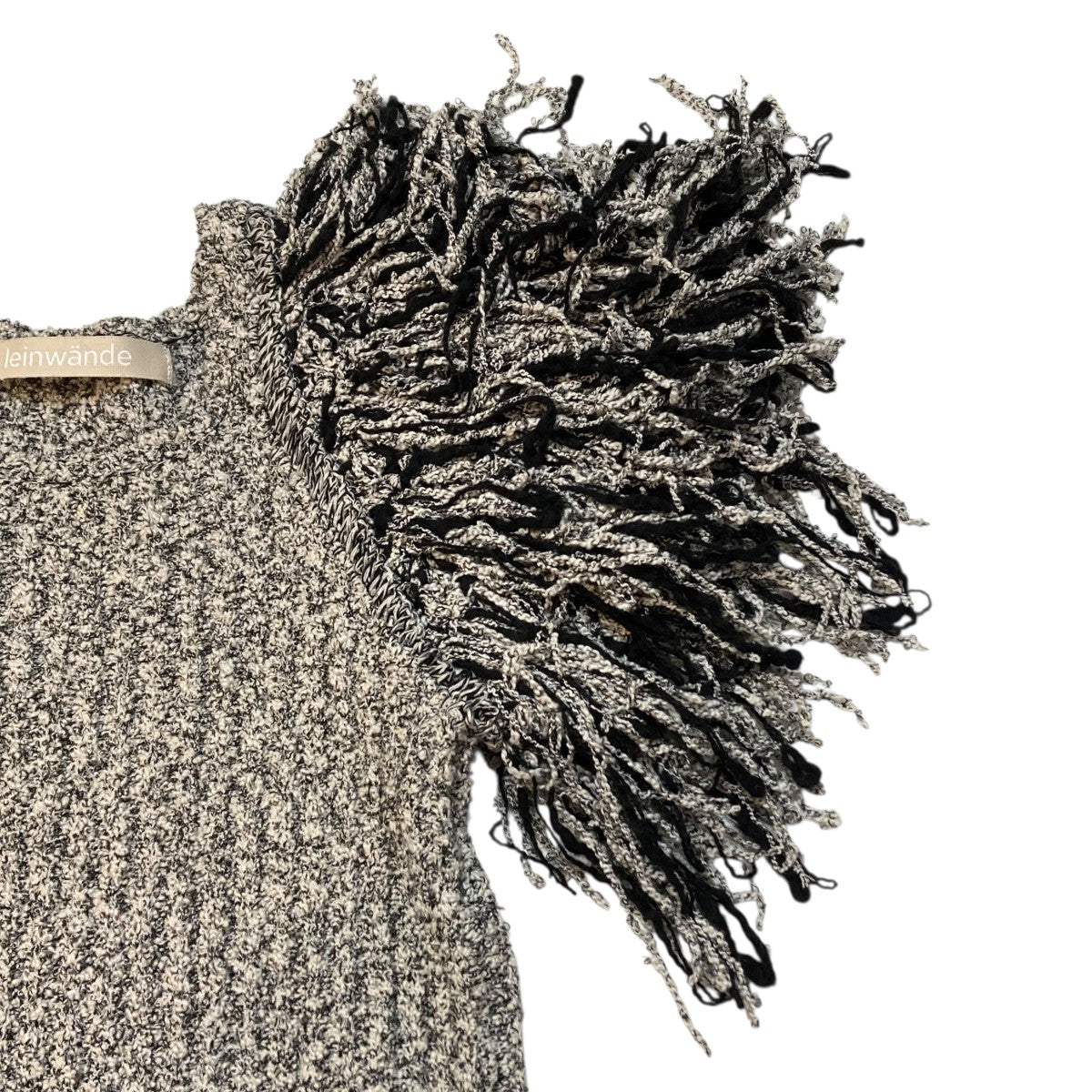 Hand Fringe Knit Topsニット0224010511