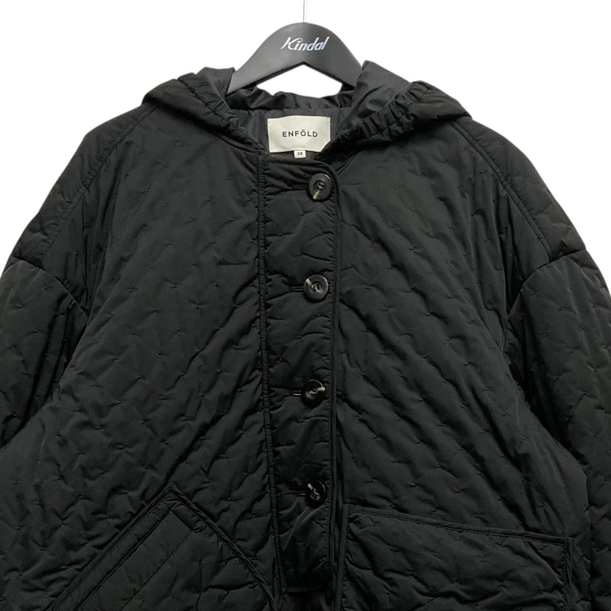 ENFOLD(エンフォルド) SOLOTEXツイルドットキルトブルゾン300HA230
