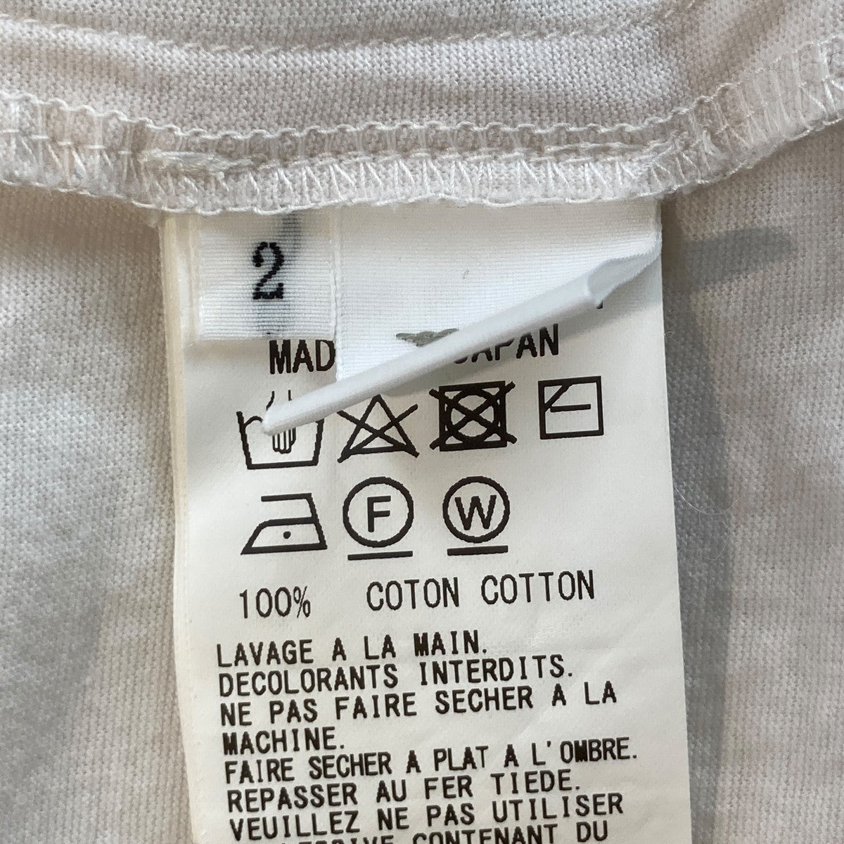 Y’s 長袖TシャツYM-T12-673 古着・中古-5枚目のアイテム画像