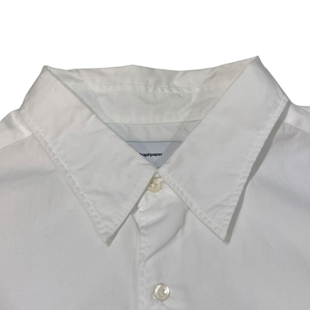 Graphpaper Broad Oversized S S Shirt半袖シャツGM191-50031 古着・中古-3枚目のアイテム画像