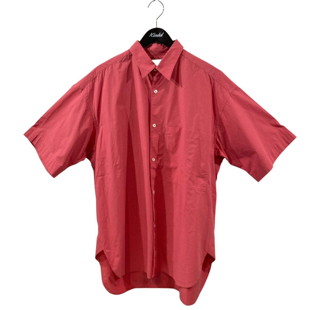 PRINTED TWILL COTTON OVERSIZED SHORT SLEEVE SHIRT半袖シャツSNM-085