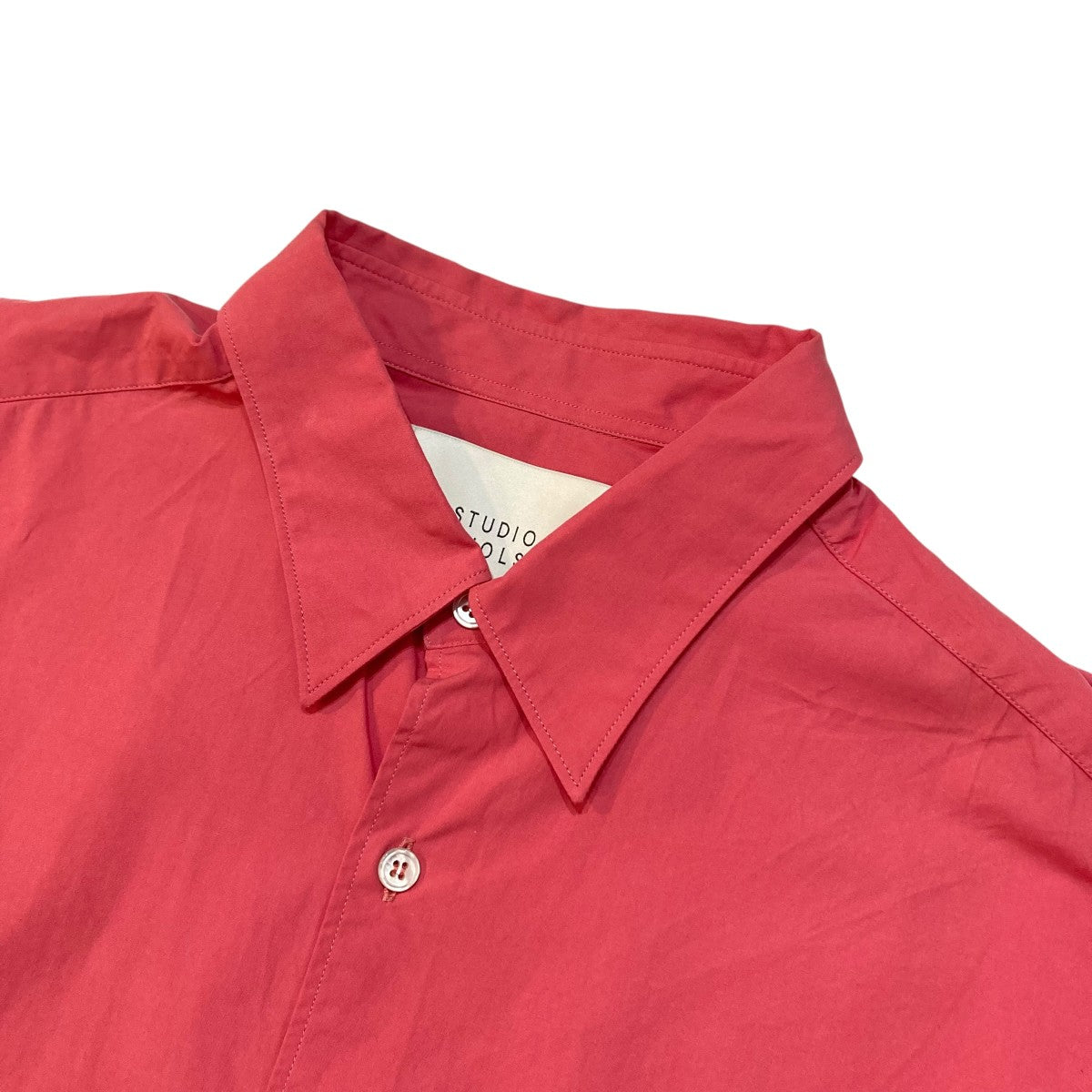 PRINTED TWILL COTTON OVERSIZED SHORT SLEEVE SHIRT半袖シャツSNM-085