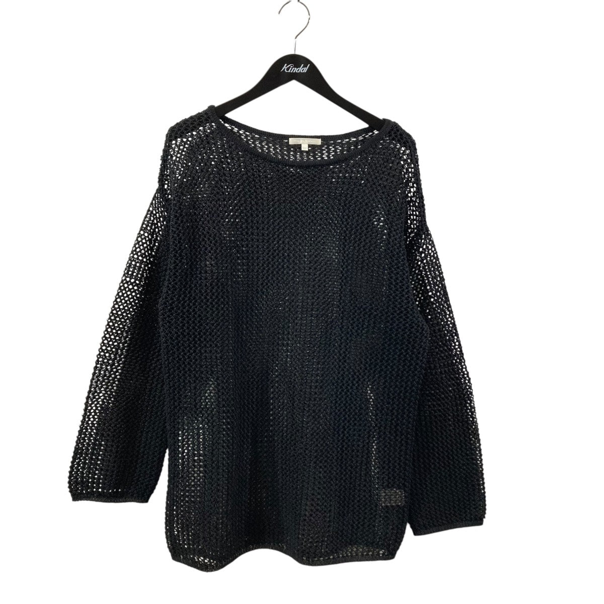 25SSワシメッシュリラックスニット長袖TシャツDNZ1051305A0003
