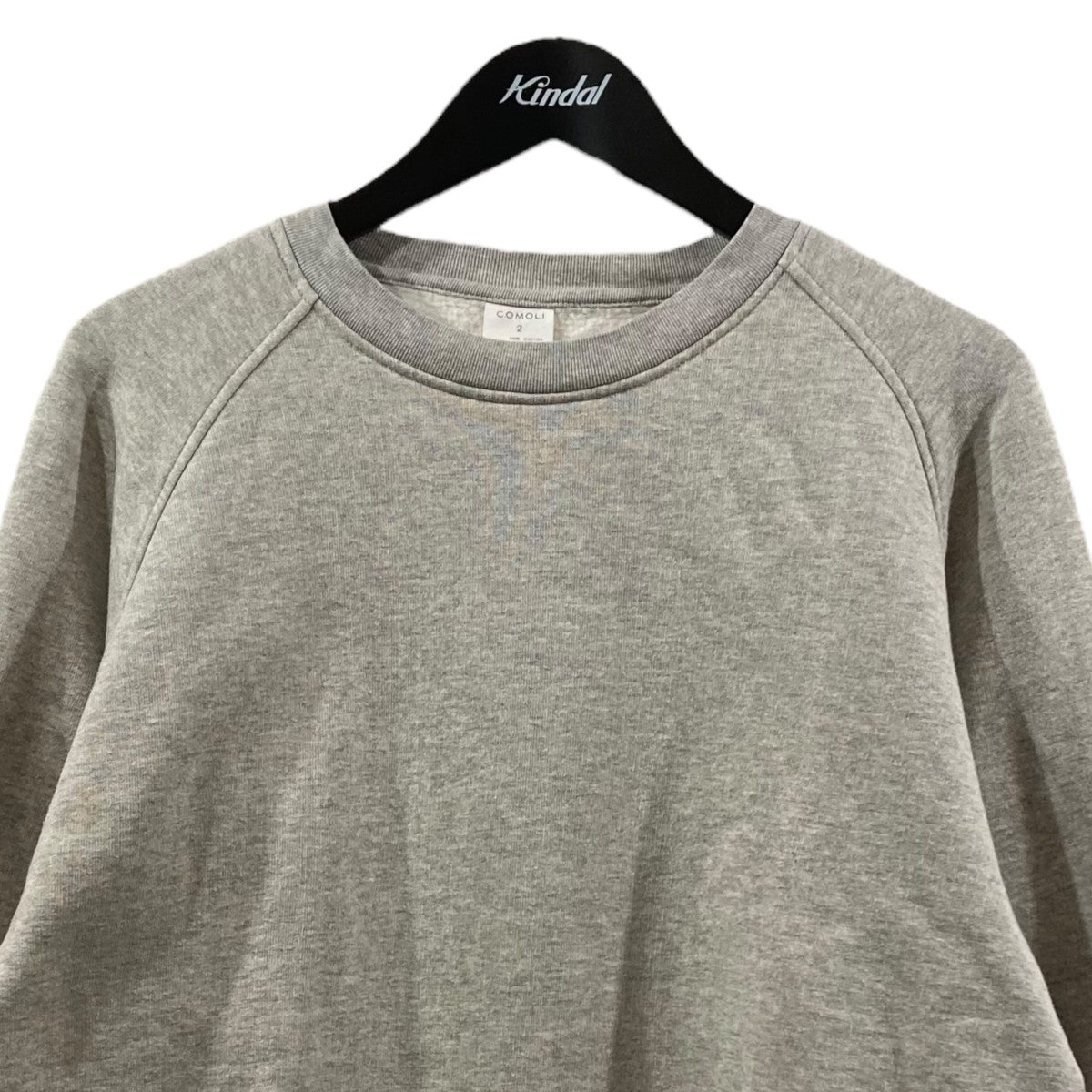 COMOLI(コモリ) クルーネックスウェットU03-05003 U03-05003