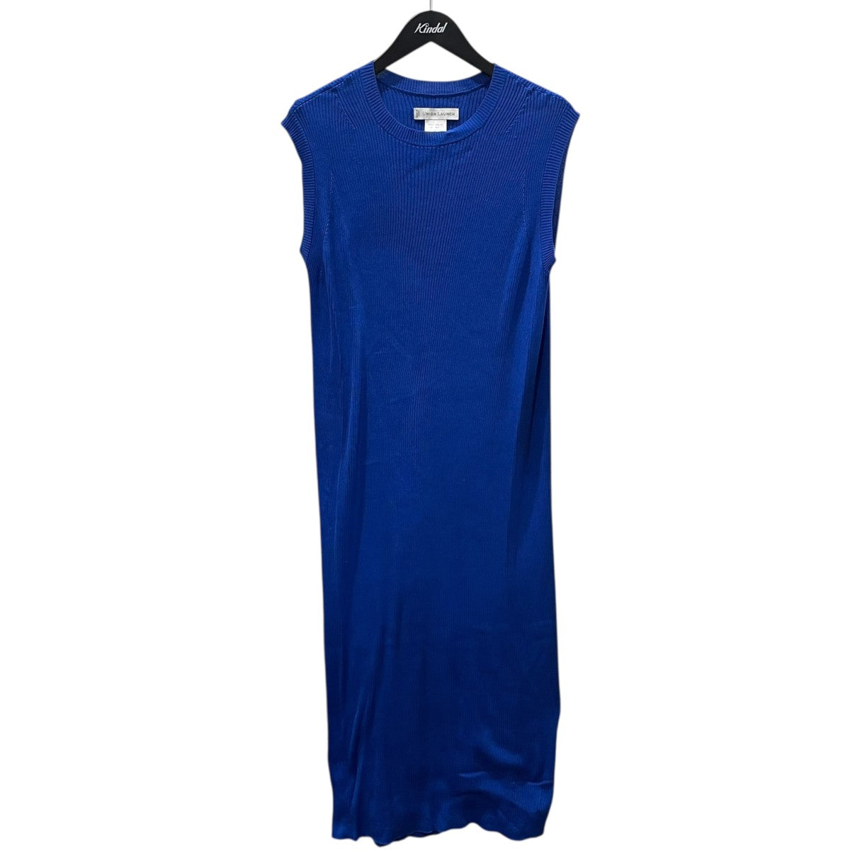 UNION LAUNCH ノースリーブニットワンピース TANK KNIT DRESS タンクニットドレス 3910800083 古着・中古-1枚目のアイテム画像
