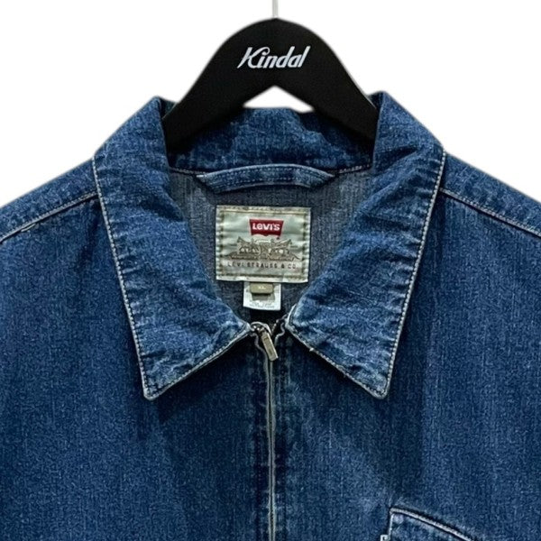 90s ジップアップデニムジャケット 白タブ 73103-3889