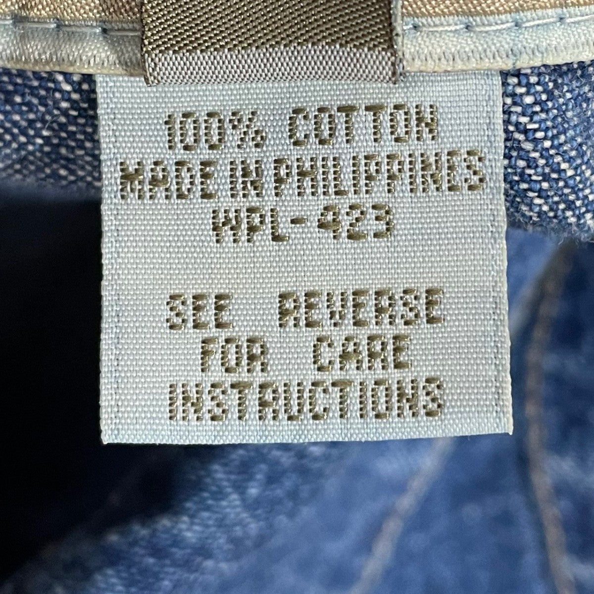 LEVI'S(リーバイス) 90s ジップアップデニムジャケット 白タブ 73103