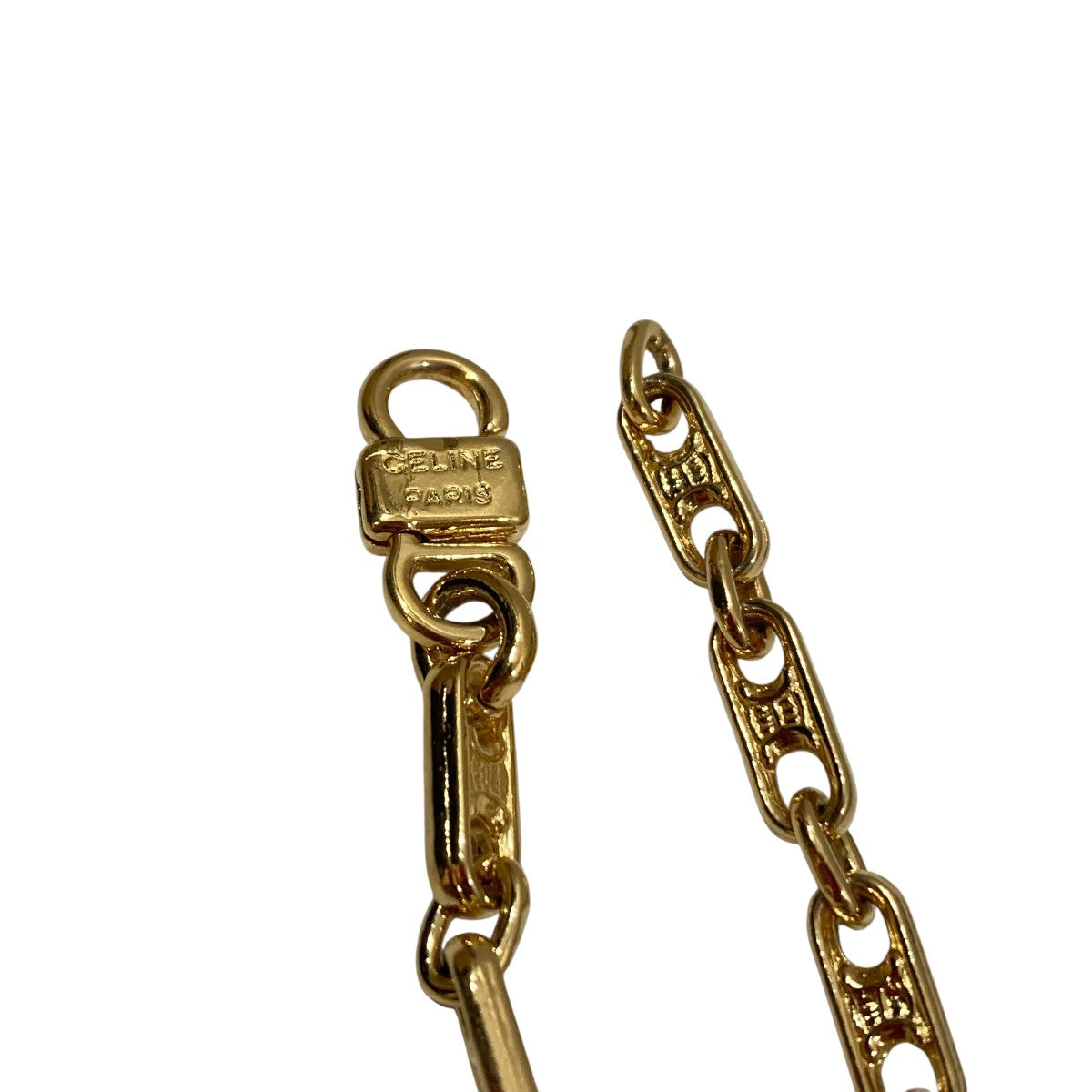 CELINE(セリーヌ) Necklace Vintageマカダム ネックレス ゴールド