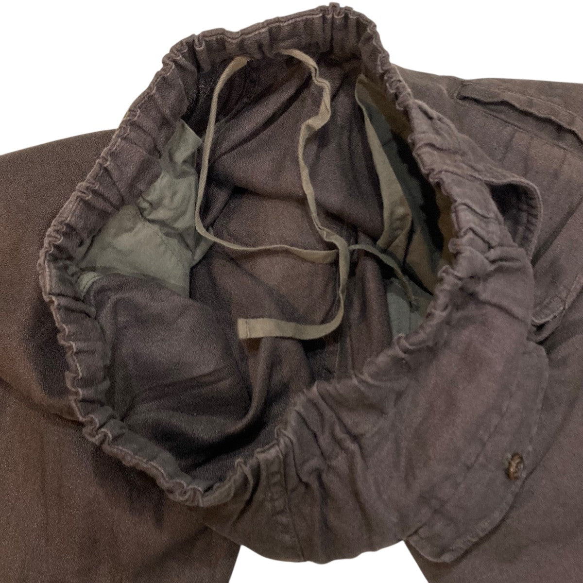 リネンアムンゼンミリタリーイージーパンツ 02242-0086