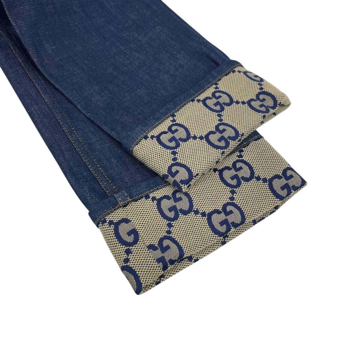 GUCCI 折り返し付き デニムパンツ700949 XDCEQ 古着・中古-5枚目のアイテム画像