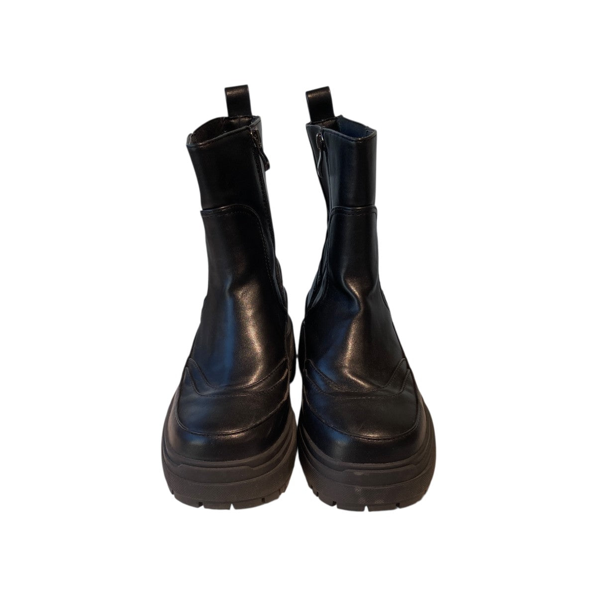 V．LEATHER BOOTSジップブーツPAES-06