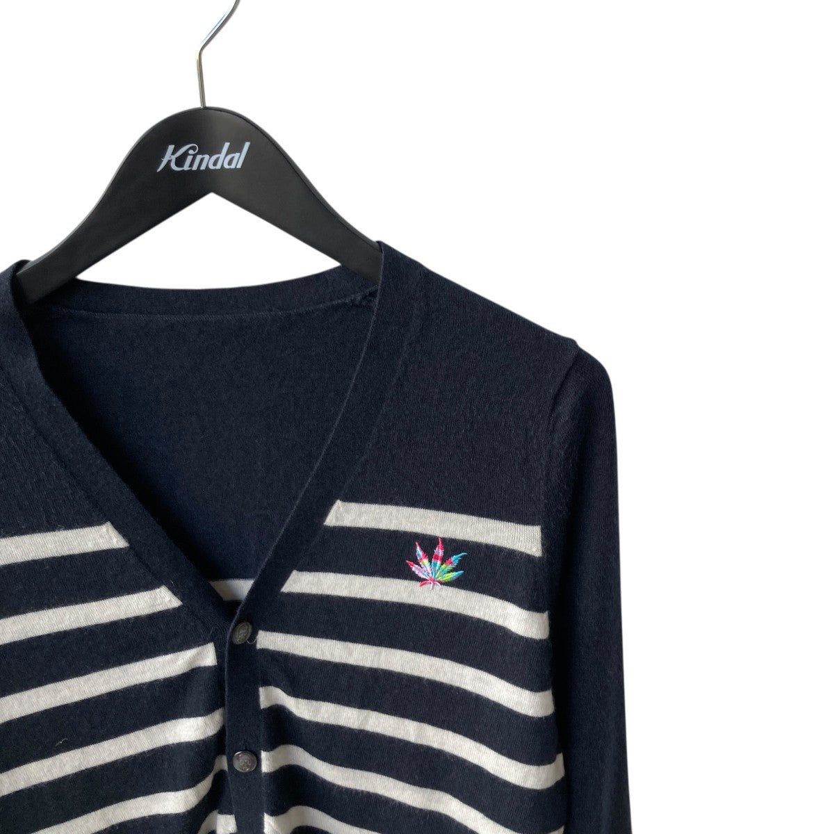 lucien pellat-finet(ルシアンペラフィネ) ボーダーカシミヤ