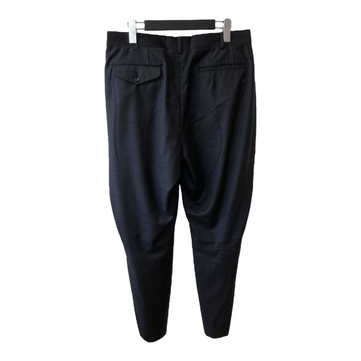 コム デ ギャルソン オム ドゥ ストライプテーパードパンツ M コム デ ギャルソン オム ドゥ ストライプテーパードパンツ M