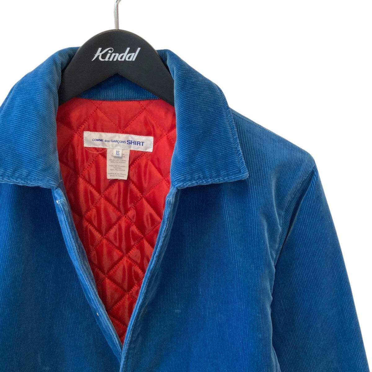 COMME des GARCONS SHIRT(コムデギャルソンシャツ) 19AWVELVET EFFECT