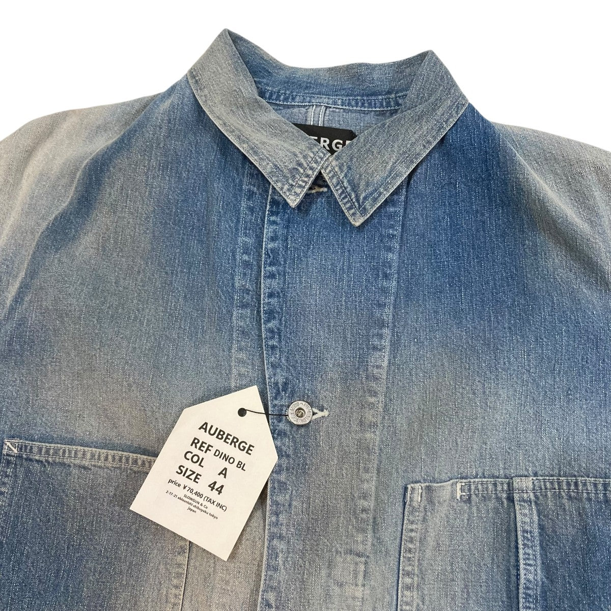 AUBERGE(オーベルジュ) DINO BLカバーオール インディゴ サイズ 44