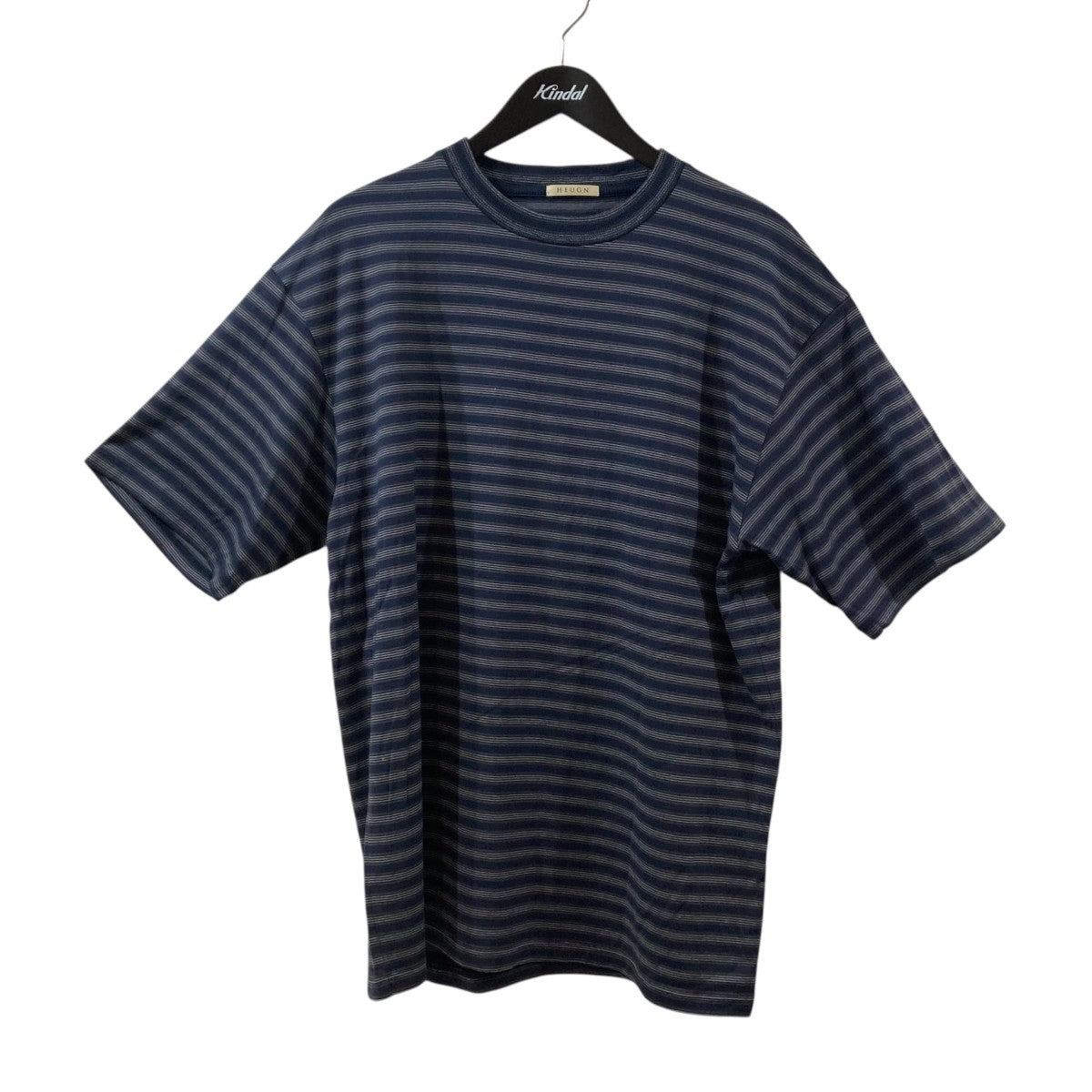 HEUGN Carl WOOL TボーダーボーダーTシャツCUT 004 古着・中古-1枚目のアイテム画像