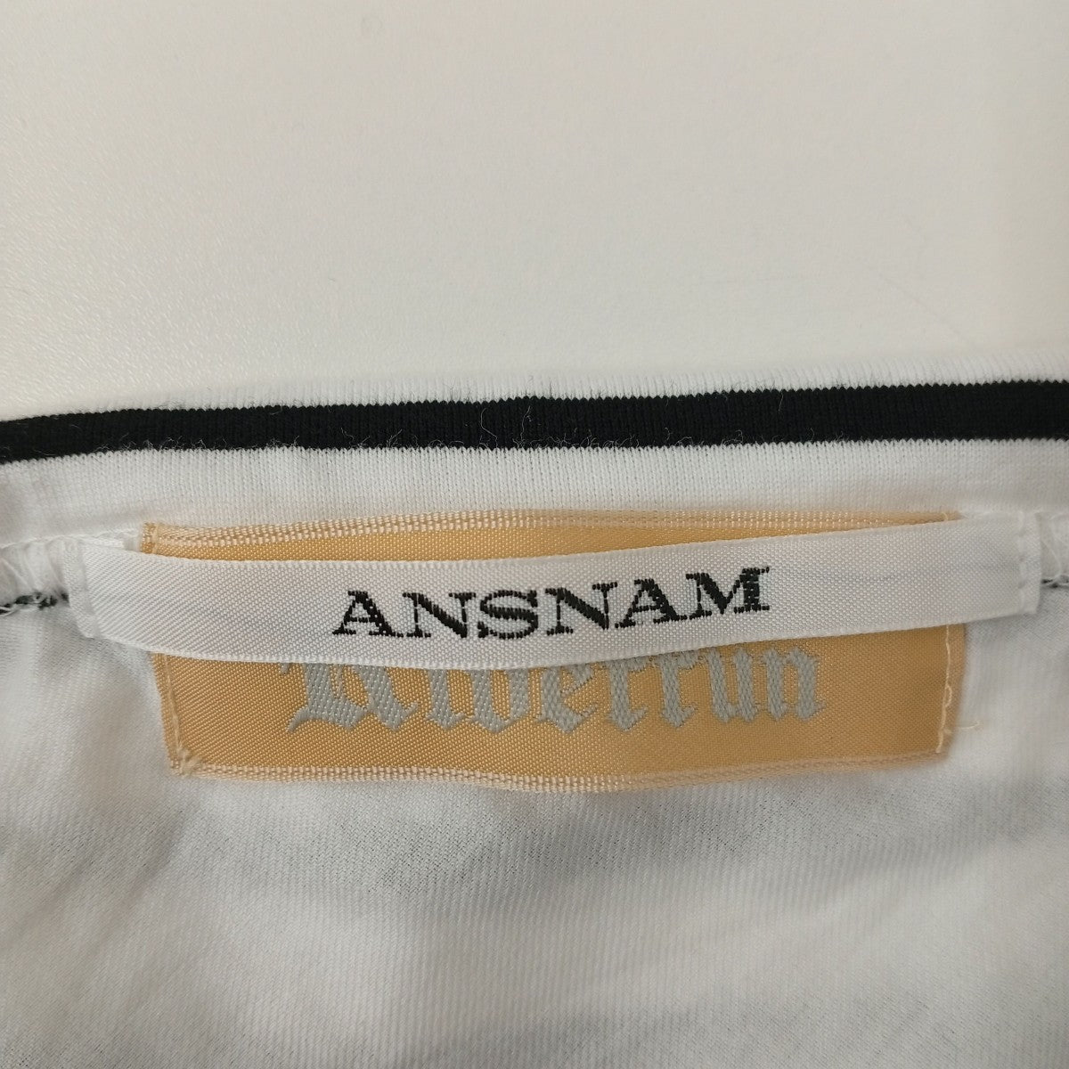 ANSNAM ボーダーTシャツ 古着・中古-3枚目のアイテム画像