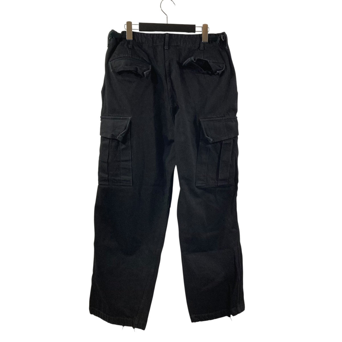 COMOLI(コモリ) ブラックデニムb．d．uパンツ X01-03012 X01-03012