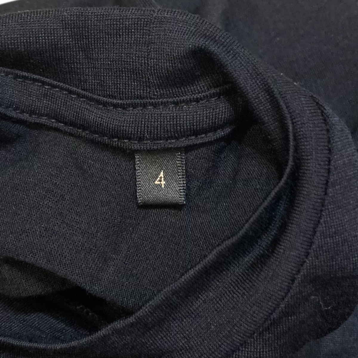 COMOLI ウール天竺Tシャツ半袖TシャツV01-05007 古着・中古-6枚目のアイテム画像