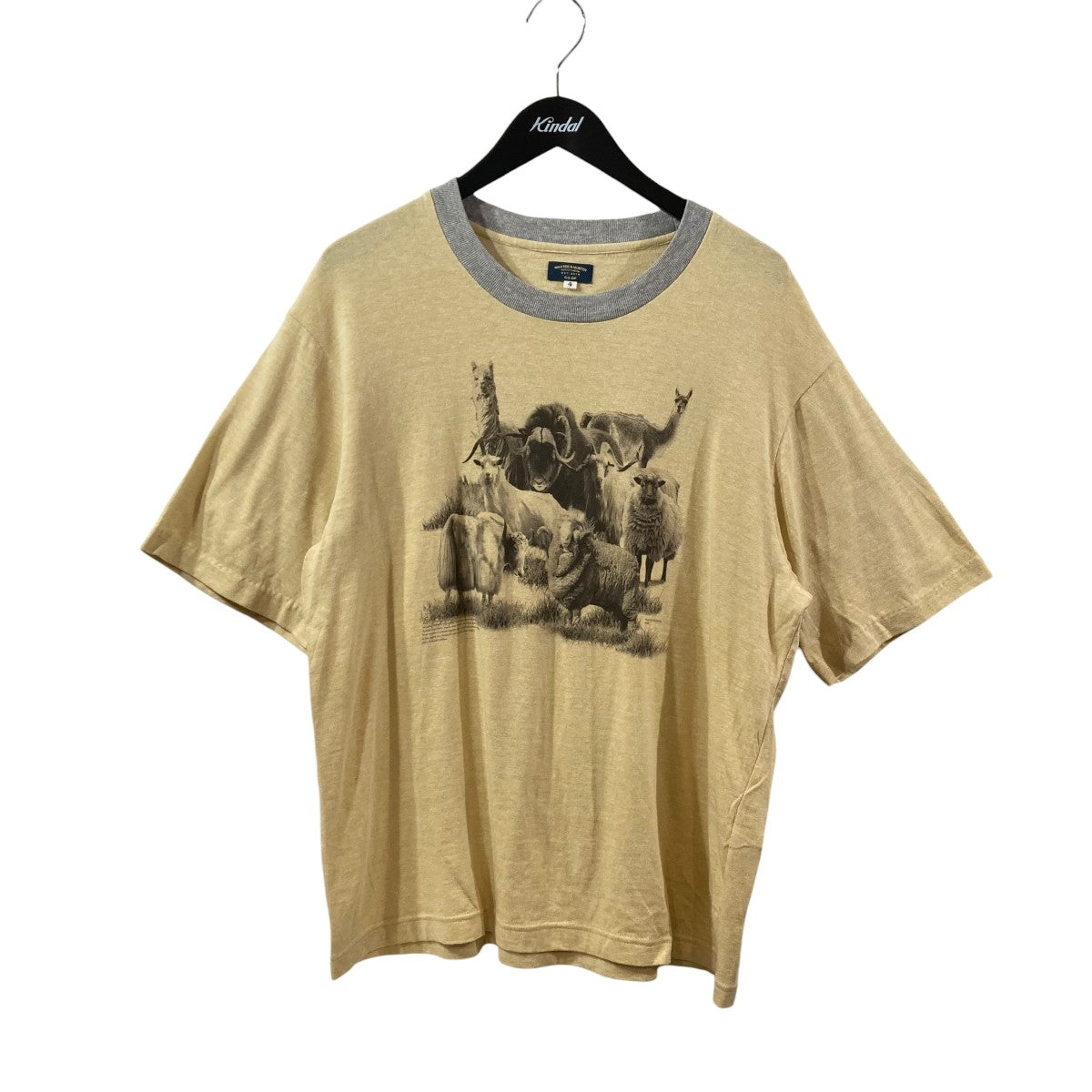 MAATEE＆SONS アニマル半袖TシャツMTMU3103-0805 古着・中古-1枚目のアイテム画像