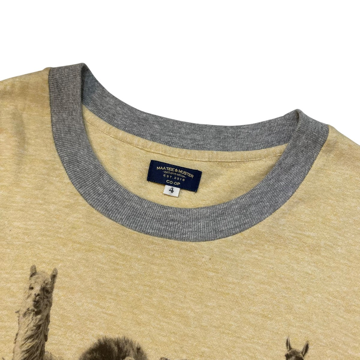 MAATEE＆SONS アニマル半袖TシャツMTMU3103-0805 古着・中古-3枚目のアイテム画像