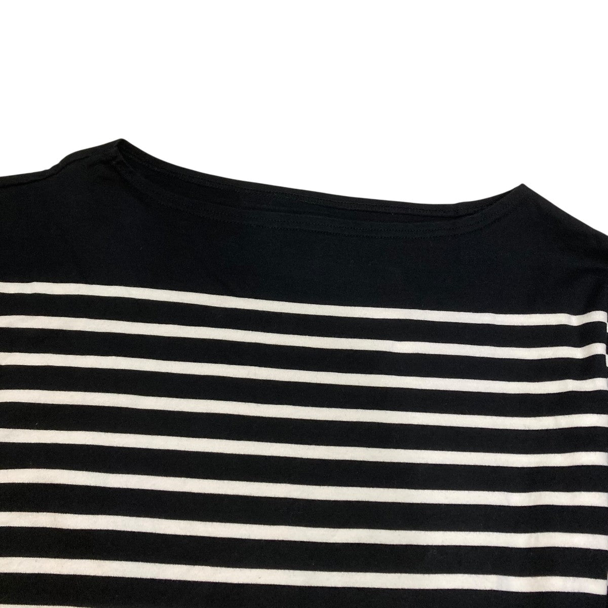 OUTIL(ウティ) バスクシャツ ブラック×ホワイト サイズ 3｜【公式