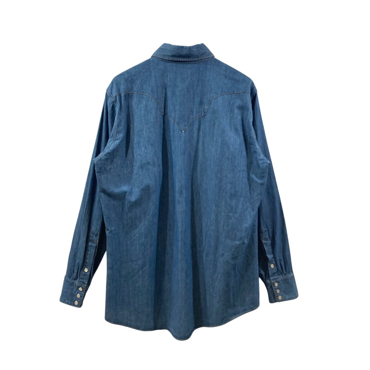 MAATEE＆SONS LIGHTOZ DENIM チグハグWESTERNデニムシャツMT3303-0605 古着・中古-2枚目のアイテム画像