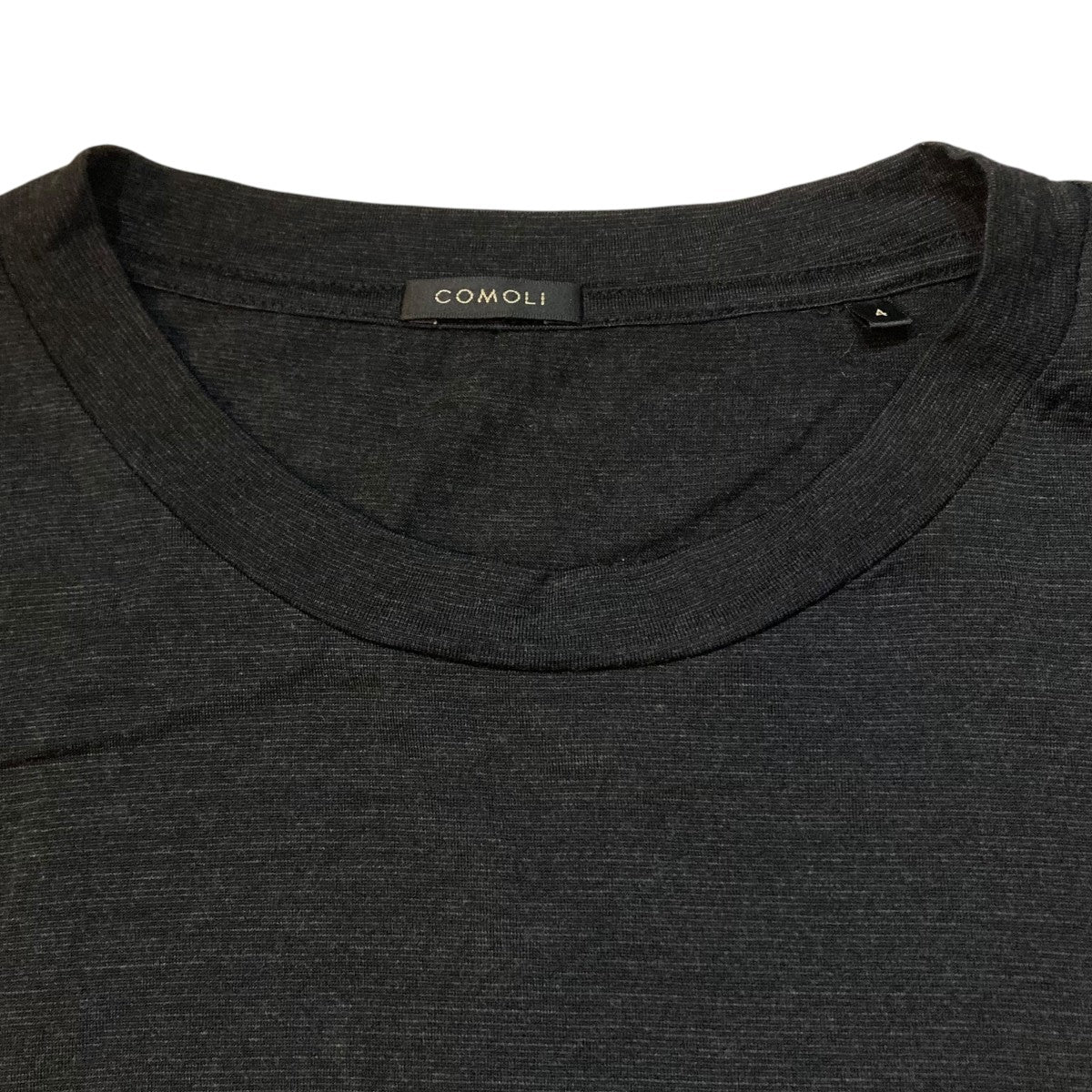 COMOLI サマーウール ノースリーブノースリーブニットシャツノースリーブTシャツZ01-05024 古着・中古-3枚目のアイテム画像