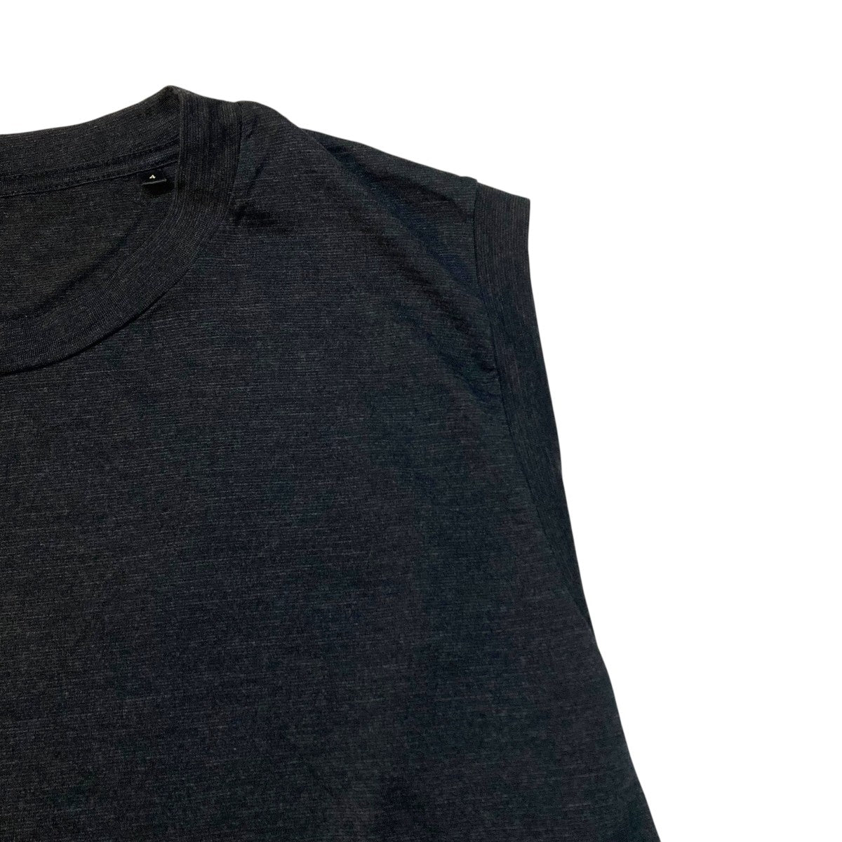 COMOLI サマーウール ノースリーブノースリーブニットシャツノースリーブTシャツZ01-05024 古着・中古-4枚目のアイテム画像