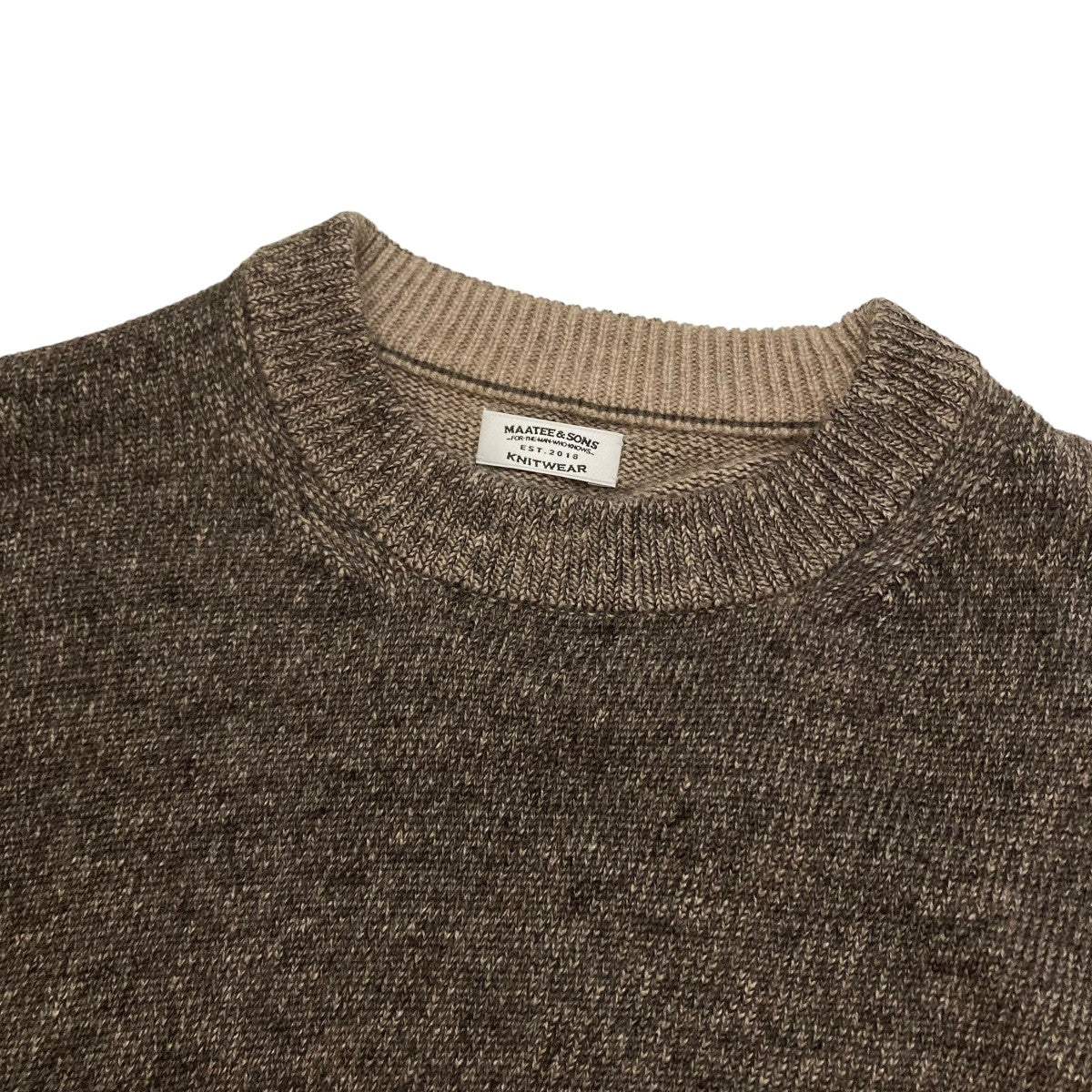 MAATEE＆SONS(マーティーアンドサンズ) ひょっとこP O SWEATERニット