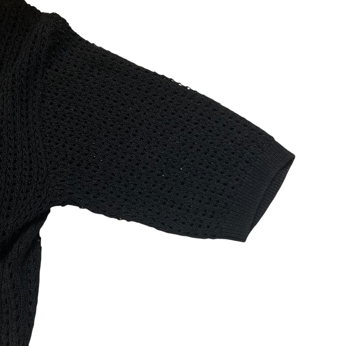 6(ROKU) BEAUTY＆YOUTH MESH SHIRT KNIT メッシュ半袖ポロシャツ 8613-299-0164 古着・中古-4枚目のアイテム画像