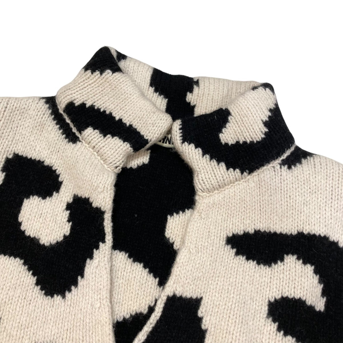 NKNIT(ンニット) アニマル柄ニット24AW-N030 24AW-N030 ホワイト